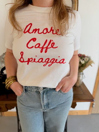 Anna T-shirt • Red