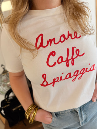 Anna T-shirt • Red