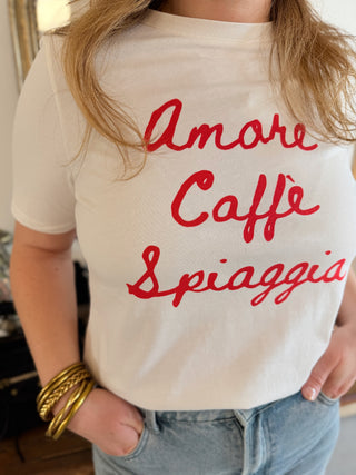 Anna T-shirt • Red