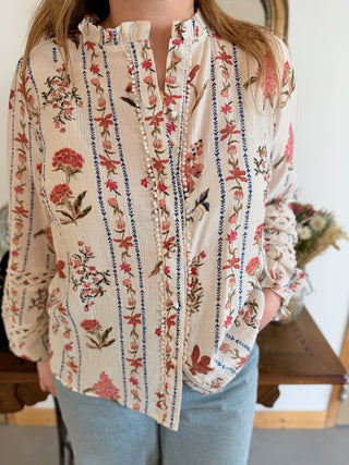 Bluse Jeanne • Rosa