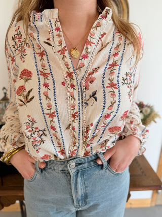Bluse Jeanne • Rosa