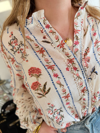 Bluse Jeanne • Rosa