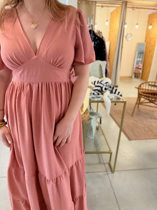 Lila Kleid