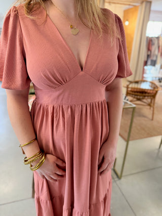 Lila Kleid