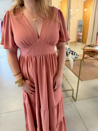 Lila Kleid
