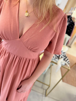 Lila Kleid