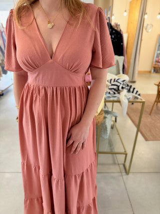 Lila Kleid