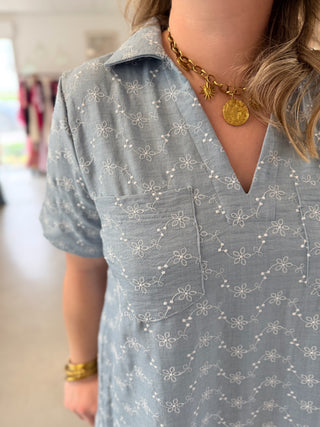 Kleid Rémi • Blau
