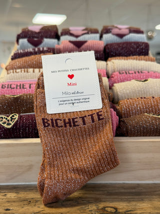 Chaussettes enfant • Bichette • Camel