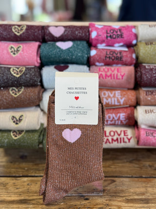 Chaussettes ❤️ • Camel