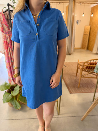 Kleid Constance • Electric Blue