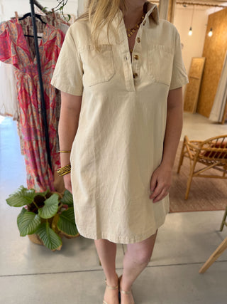 Kleid Constance • Beige