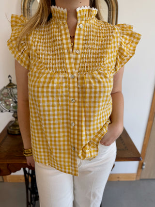 Bluse Isaure • Gelb