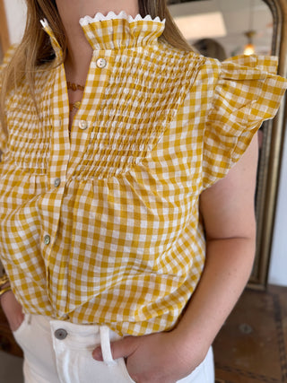 Bluse Isaure • Gelb