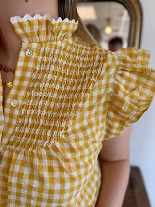 Bluse Isaure • Gelb