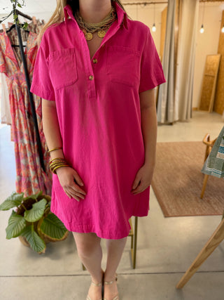 Kleid Constance • Fuchsie