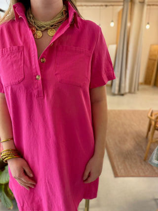 Kleid Constance • Fuchsie