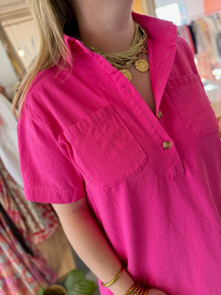 Kleid Constance • Fuchsie