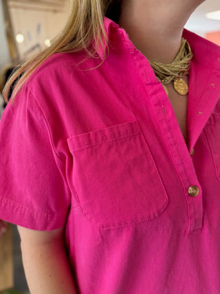 Kleid Constance • Fuchsie