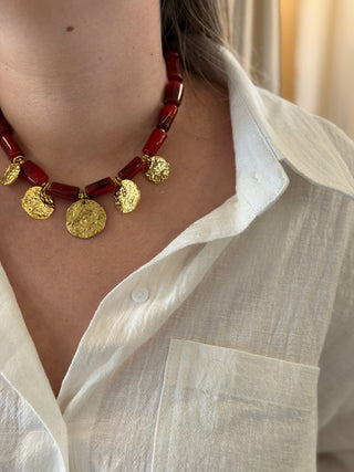 Collier Maxine • Bordeaux