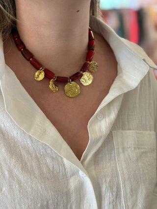 Collier Maxine • Bordeaux