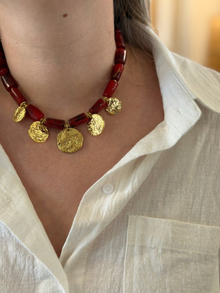 Collier Maxine • Bordeaux