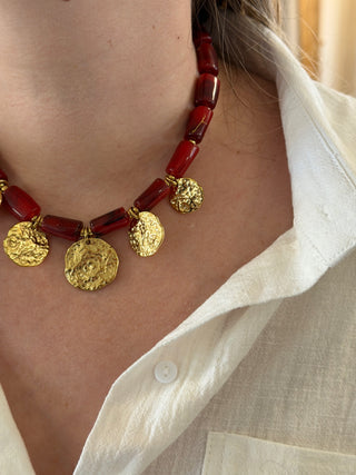 Collier Maxine • Bordeaux