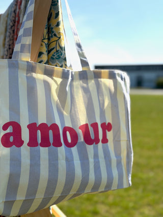 ToteBag "Amour" • Lilas