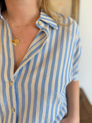 Noémie Blouse • Blue