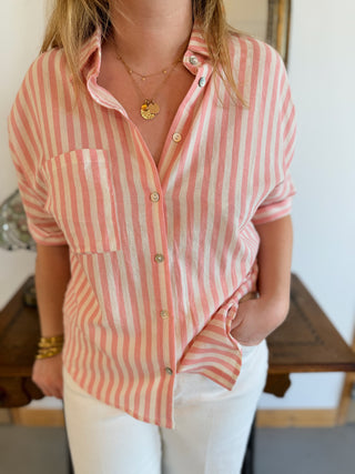 Blouse Noémie • Pink