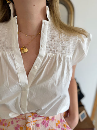 Chemisier Livia • Blanc