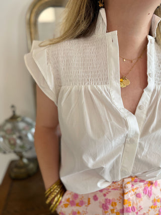 Chemisier Livia • Blanc