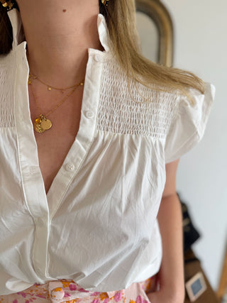 Chemisier Livia • Blanc