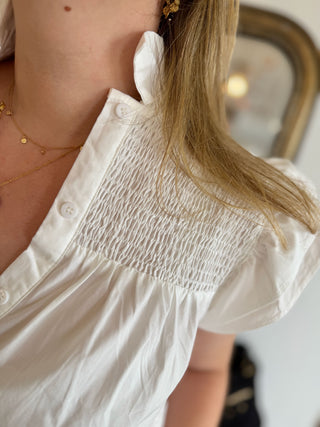 Chemisier Livia • Blanc