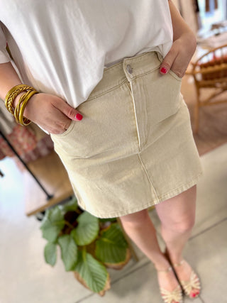 Jupe Élie • Beige