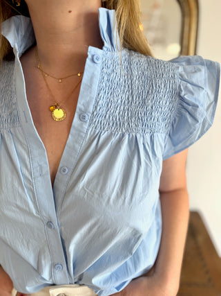 Chemisier Livia • Bleu