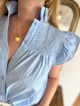 Chemisier Livia • Bleu