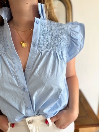 Chemisier Livia • Bleu