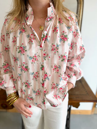 Chemisier Florent • Rose