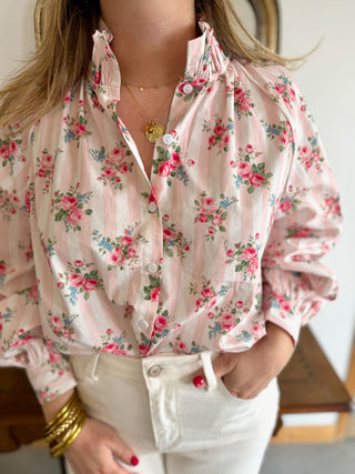 Chemisier Florent • Rose