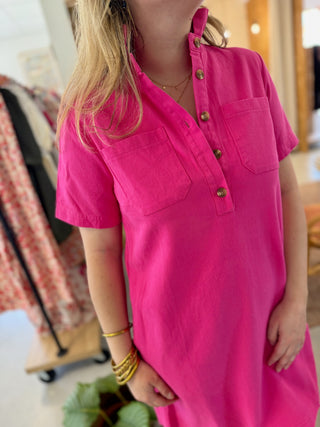 Robe Jeanne • Fuschia