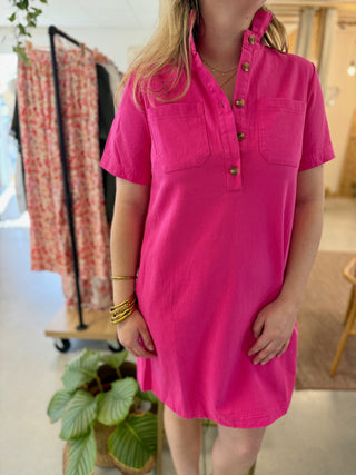 Robe Jeanne • Fuschia