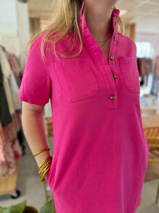 Robe Jeanne • Fuschia