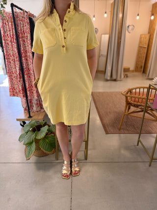 Kleid Jeanne • Gelb