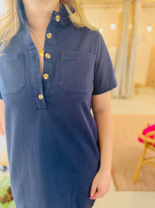 Robe Jeanne • Marine