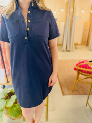 Robe Jeanne • Marine