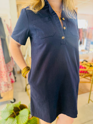 Robe Jeanne • Marine