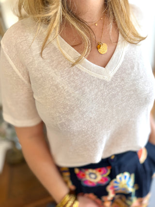 T-Shirt Célia • Ecru
