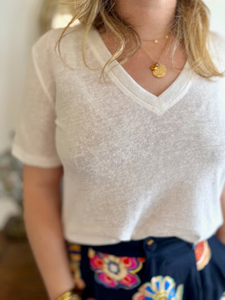 T-Shirt Célia • Ecru