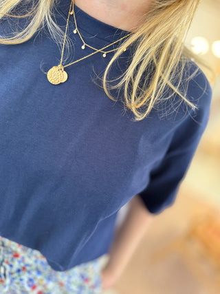 T-Shirt Odette • Marine